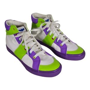 Toy Story 4 BUZZ LIGHTYEAR Disney Pixar High Top Non-Leather Men’s Size 8 Shoes
